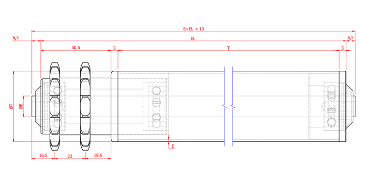 Rolete de Fricção 40 XZ 14